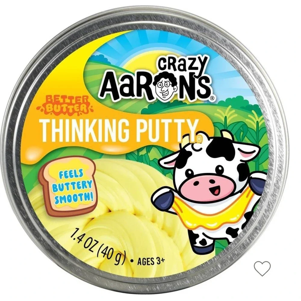 Crazy Aarons Better Butter Thinking Putty‎ Yellow Sweet Scented 1.4oz